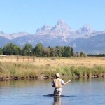 Fishing on the Teton River